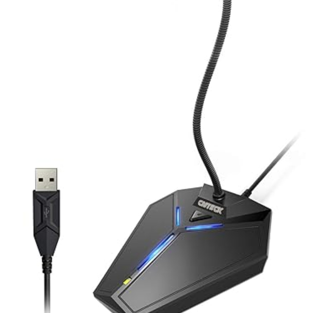 Plug And Play Desktop Omnidirectional Condencer PC laptop Microphone (14)
